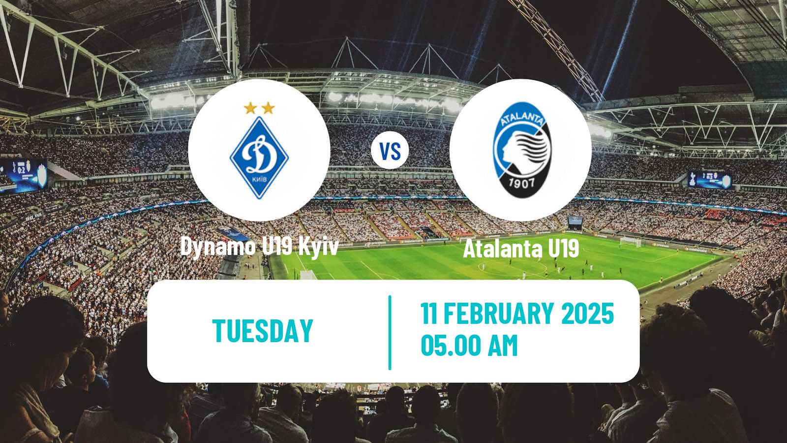 Soccer UEFA Youth League Dynamo U19 Kyiv - Atalanta U19