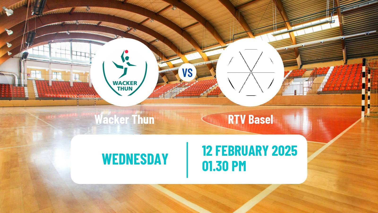 Handball Swiss NLA Handball Wacker Thun - RTV Basel