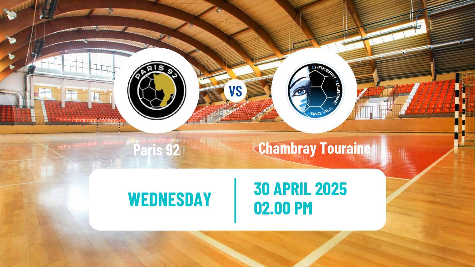 Handball French Division 1 Handball Women Paris 92 - Chambray Touraine