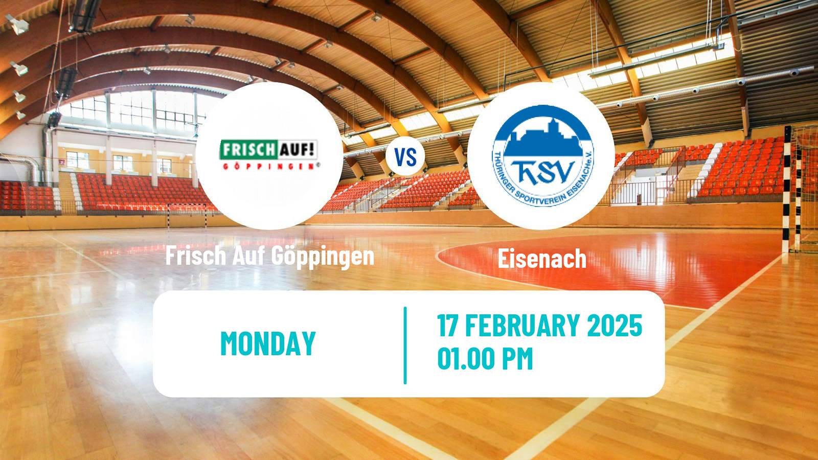 Handball German Bundesliga Handball Frisch Auf Göppingen - Eisenach