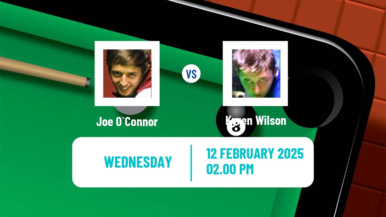 Snooker Welsh Open Joe O`Connor - Kyren Wilson