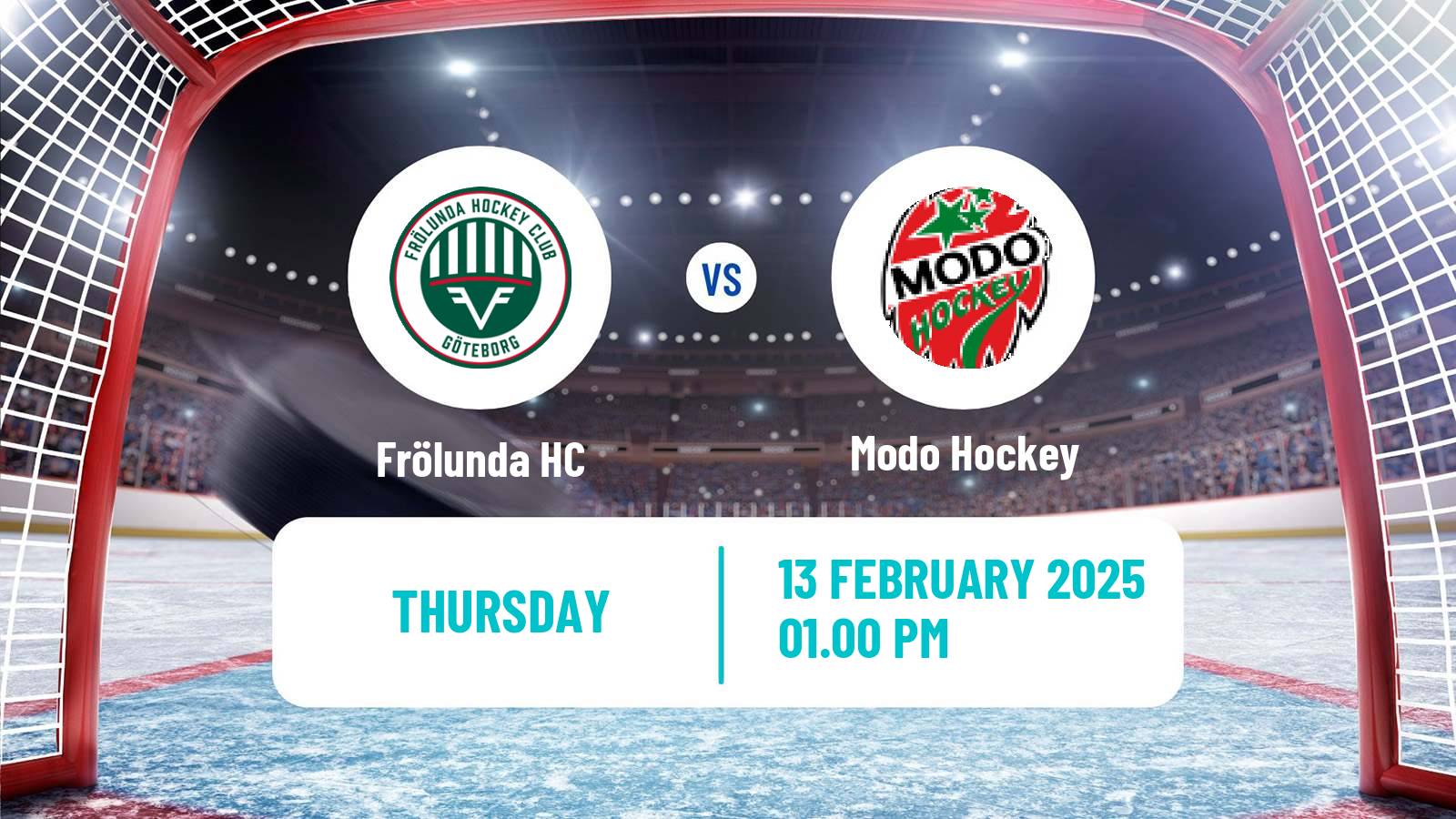 Hockey SHL Frölunda - Modo