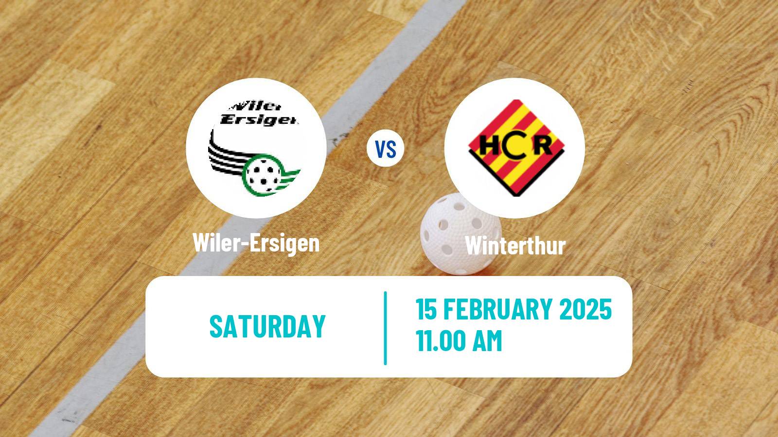 Floorball Swiss NLA Floorball Wiler-Ersigen - Winterthur