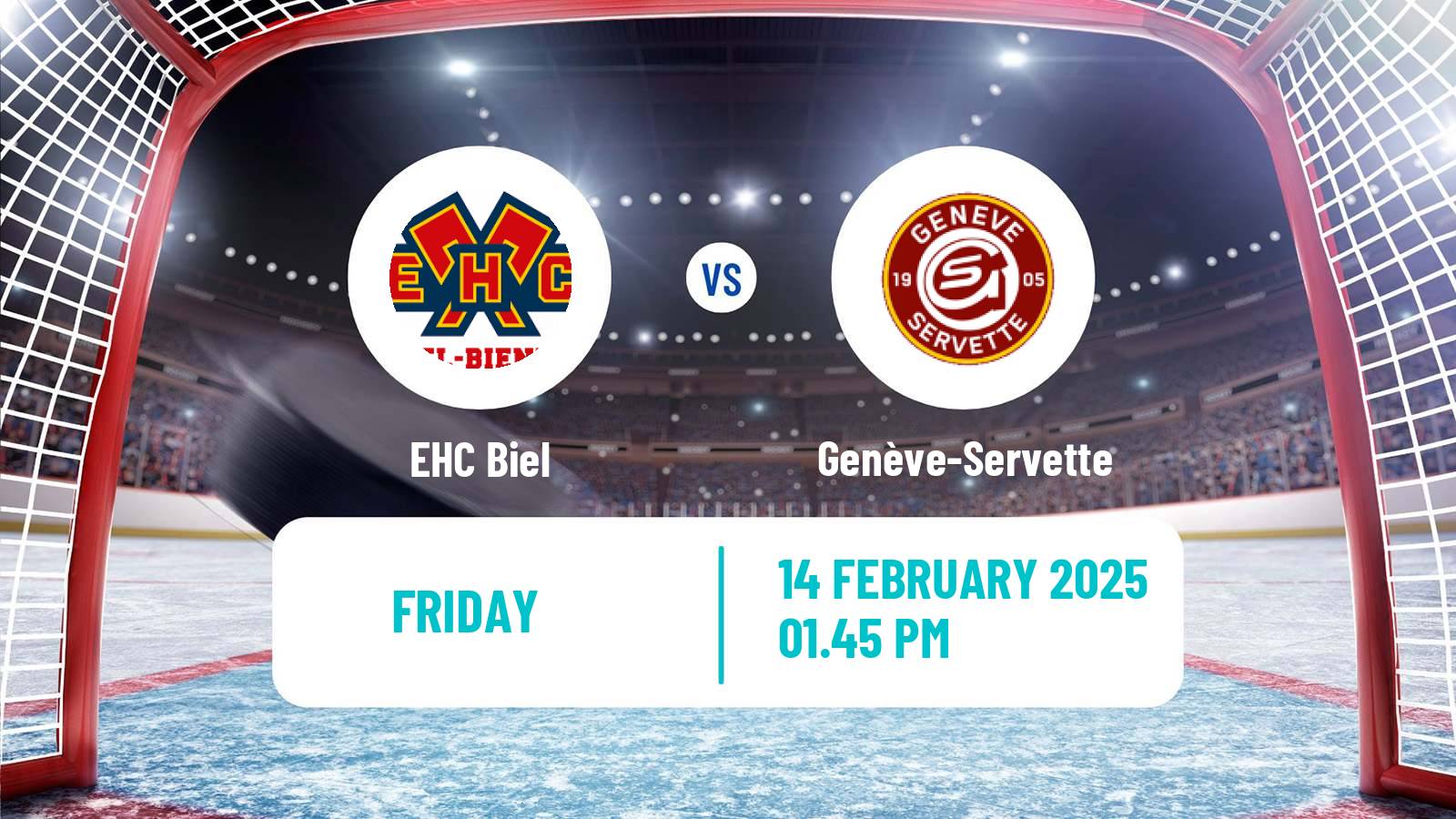 Hockey Swiss National League Hockey Biel - Genève-Servette