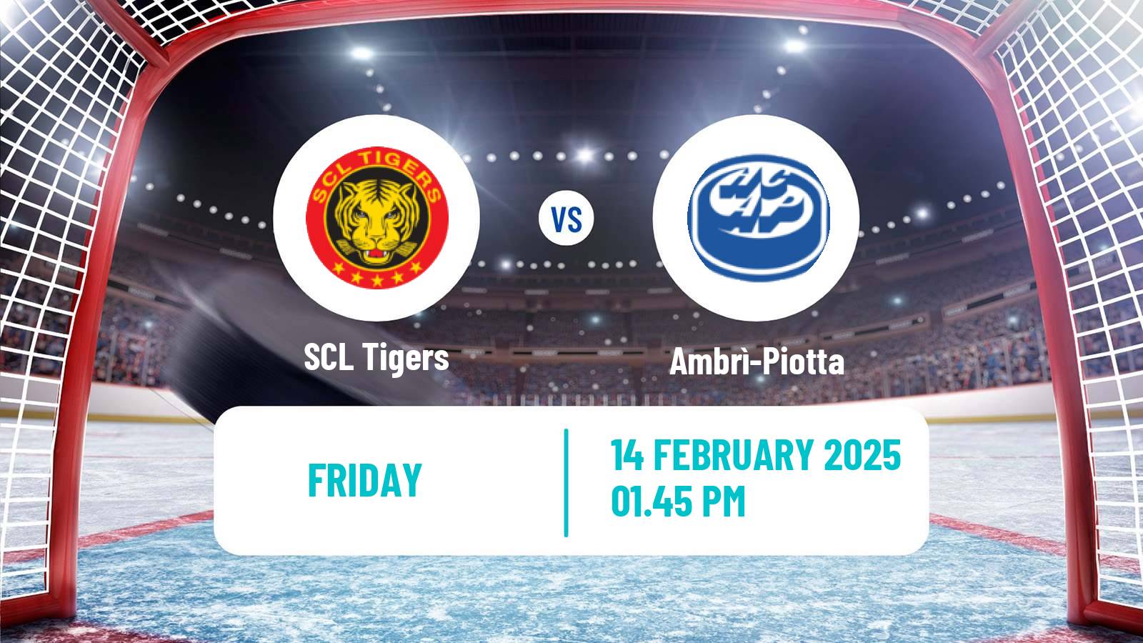 Hockey Swiss National League Hockey SCL Tigers - Ambrì-Piotta