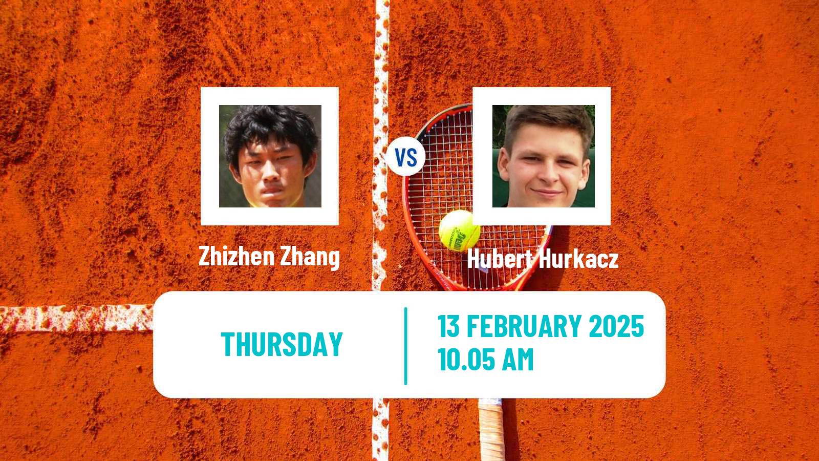Tennis ATP Marseille Zhizhen Zhang - Hubert Hurkacz