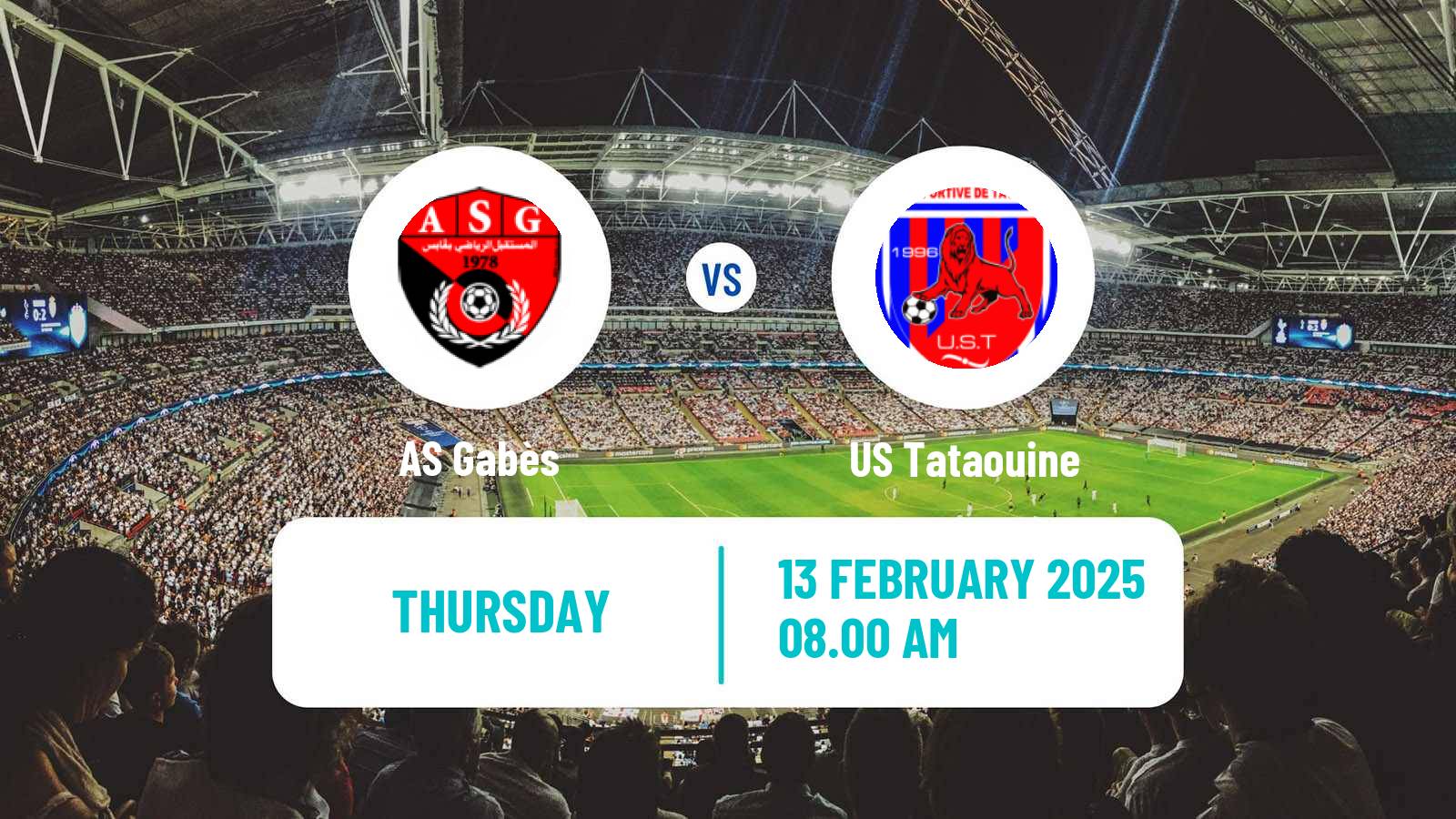Soccer Tunisian Ligue Professionnelle 1 Gabès - Tataouine