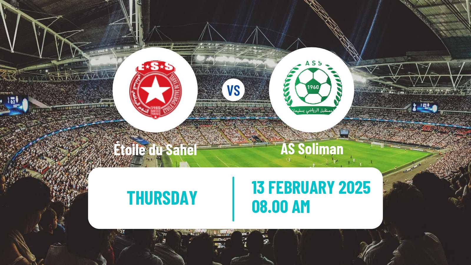 Soccer Tunisian Ligue Professionnelle 1 Étoile du Sahel - Soliman