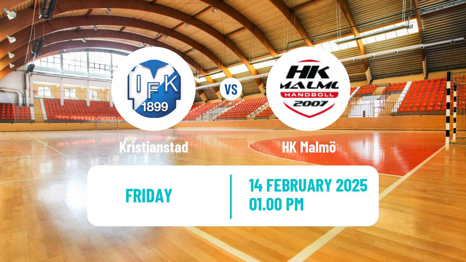 Handball Swedish Elitserien Handball Kristianstad - Malmö