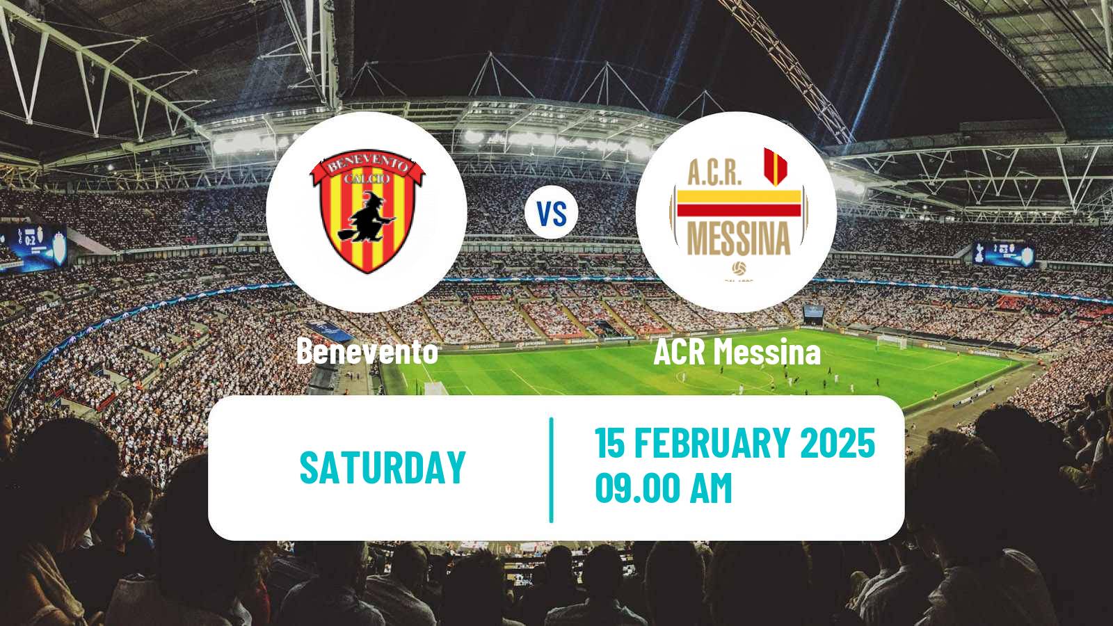 Football Italian Serie C Group C Benevento - ACR Messina