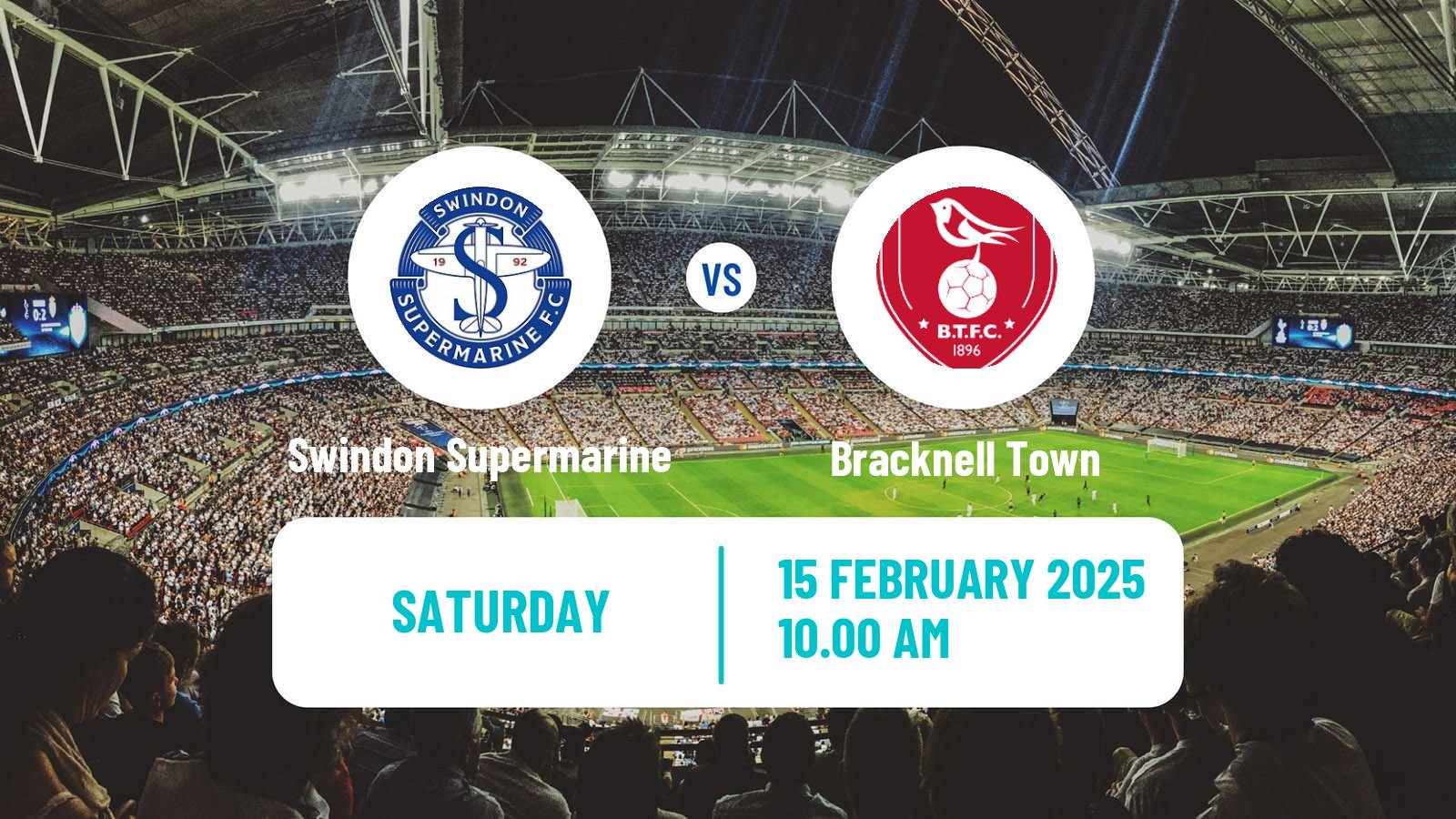 Soccer English Southern League South Division Swindon Supermarine - Bracknell Town