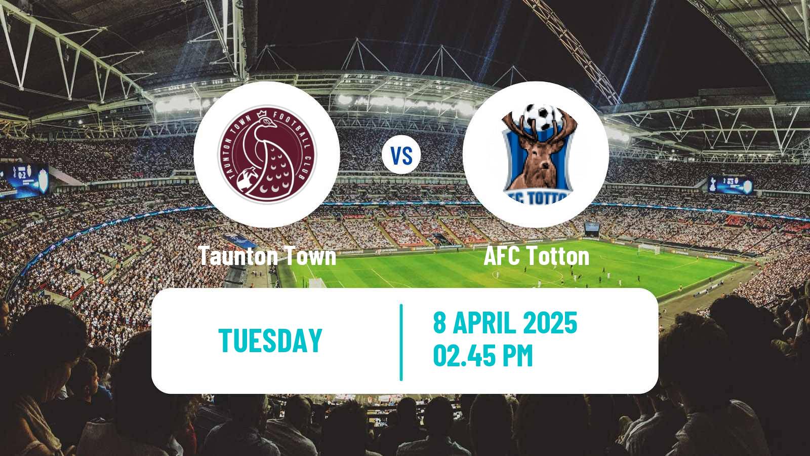 Soccer English Southern League South Division Taunton Town - Totton