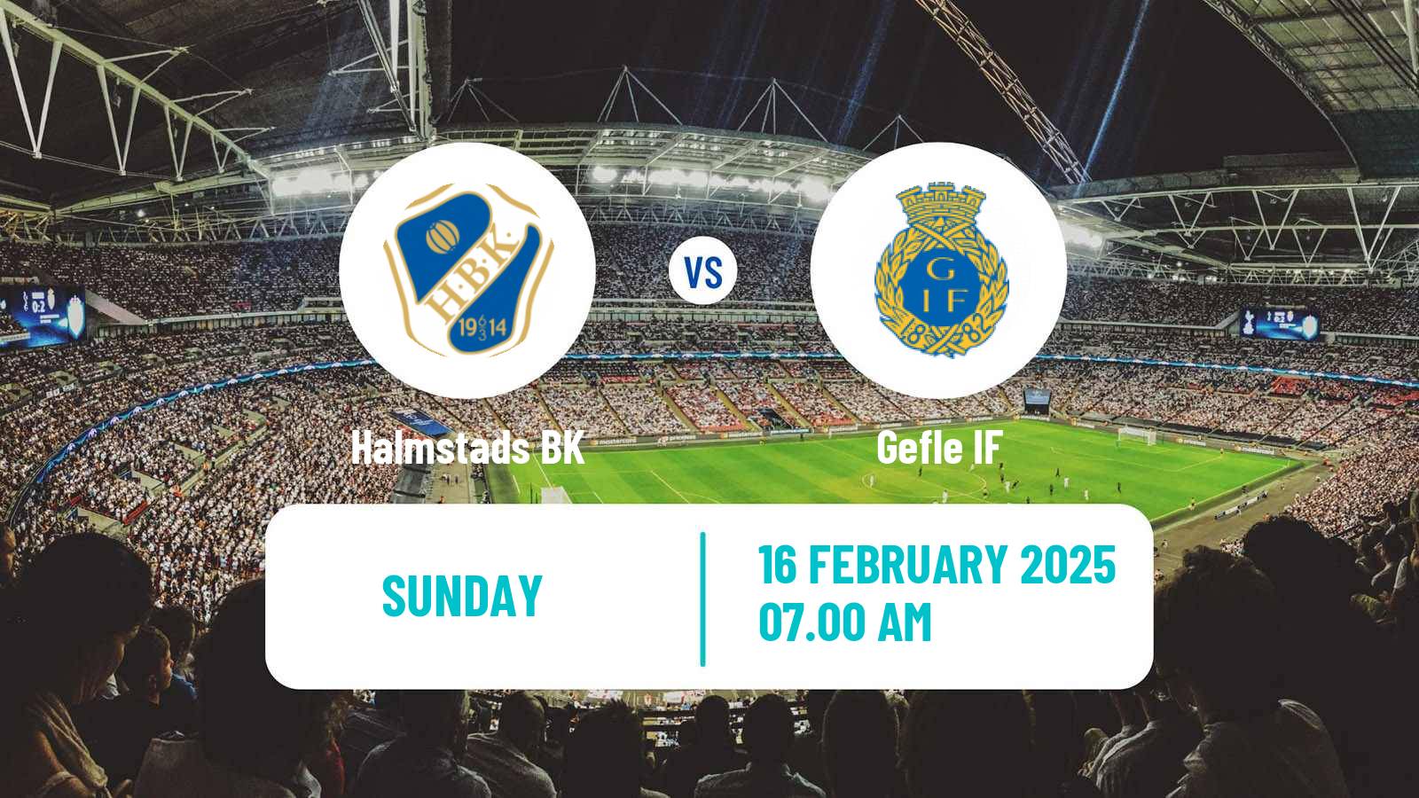 Soccer Svenska Cupen Halmstad - Gefle