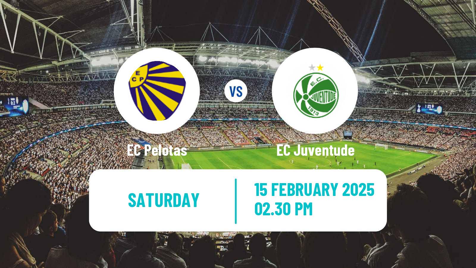 Football Brazilian Campeonato Gaucho EC Pelotas - Juventude