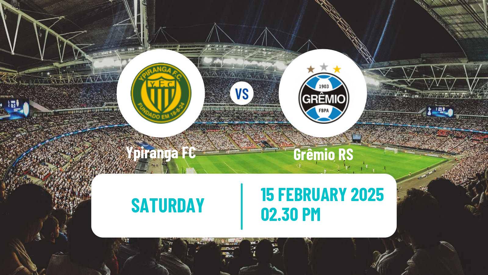 Soccer Brazilian Campeonato Gaucho Ypiranga - Grêmio