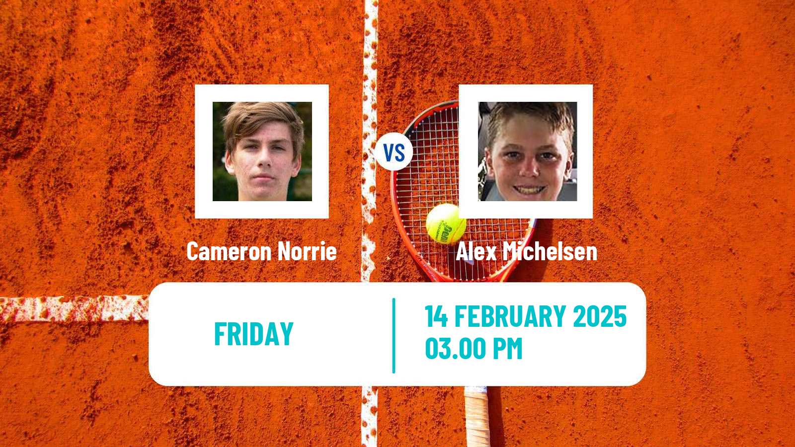 Tennis ATP Delray Beach Cameron Norrie - Alex Michelsen