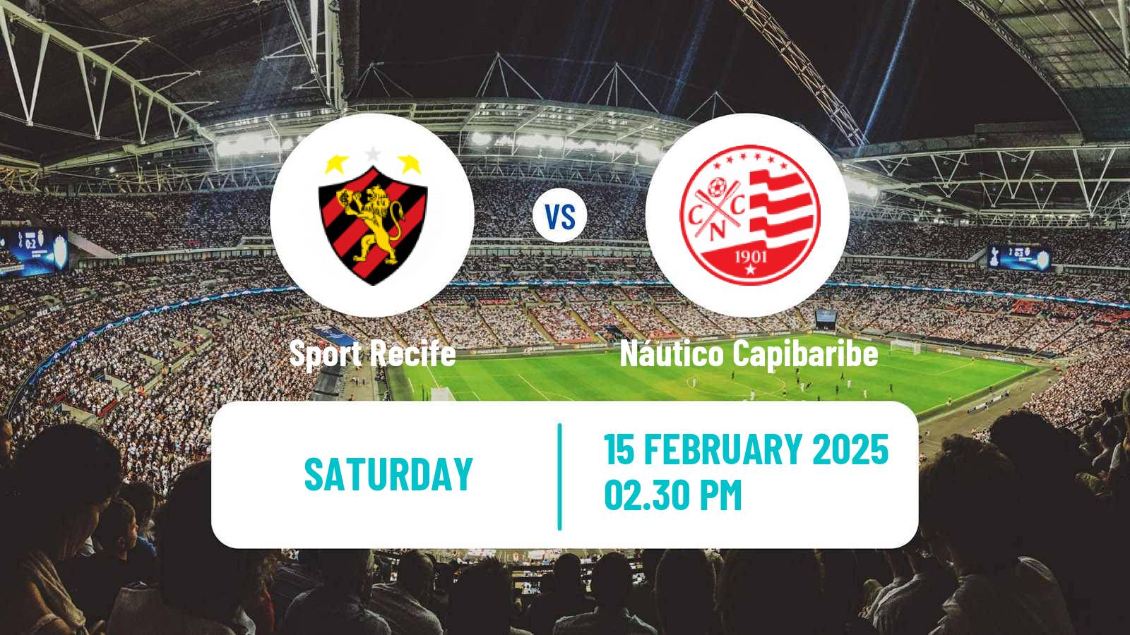 Soccer Brazilian Campeonato Pernambucano Sport Recife - Náutico Capibaribe