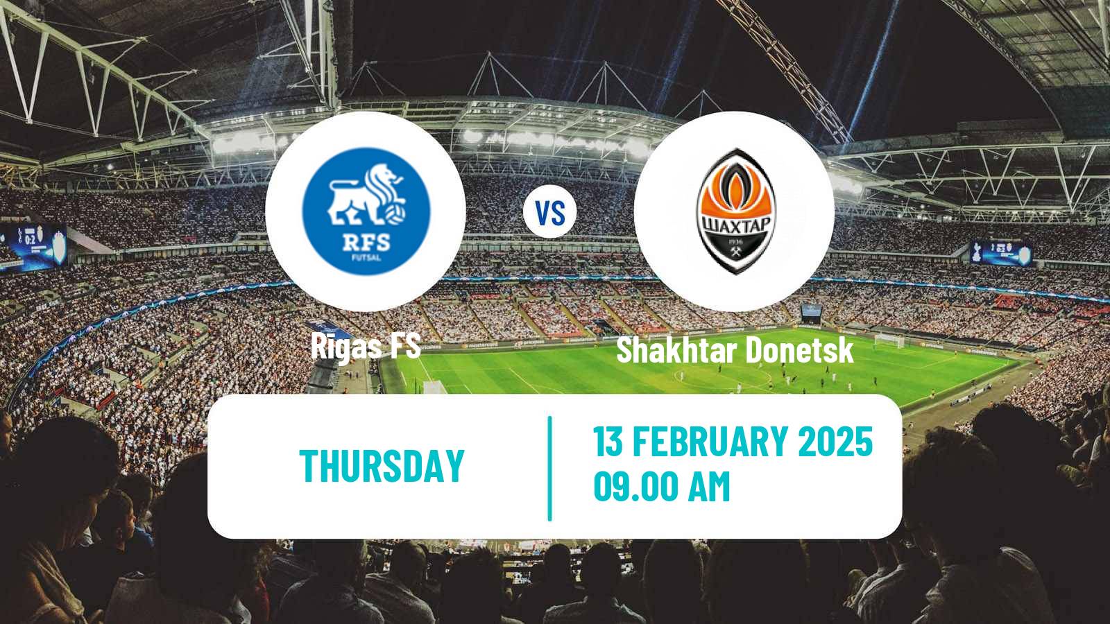 Soccer Club Friendly RFS - Shakhtar Donetsk