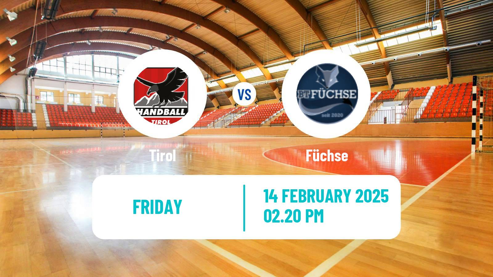Handball Austrian NLA Handball Tirol - Füchse