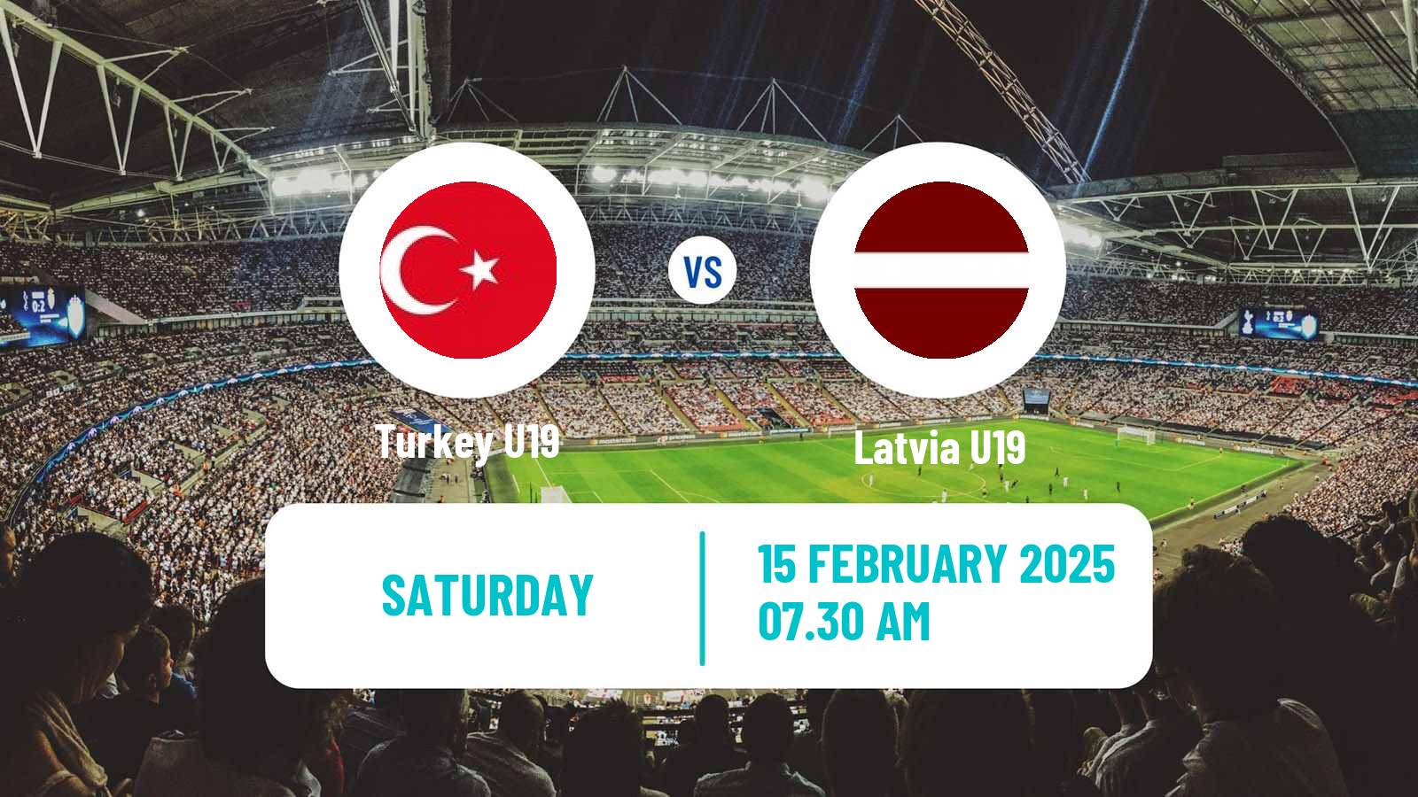 Soccer Friendly Turkey U19 - Latvia U19