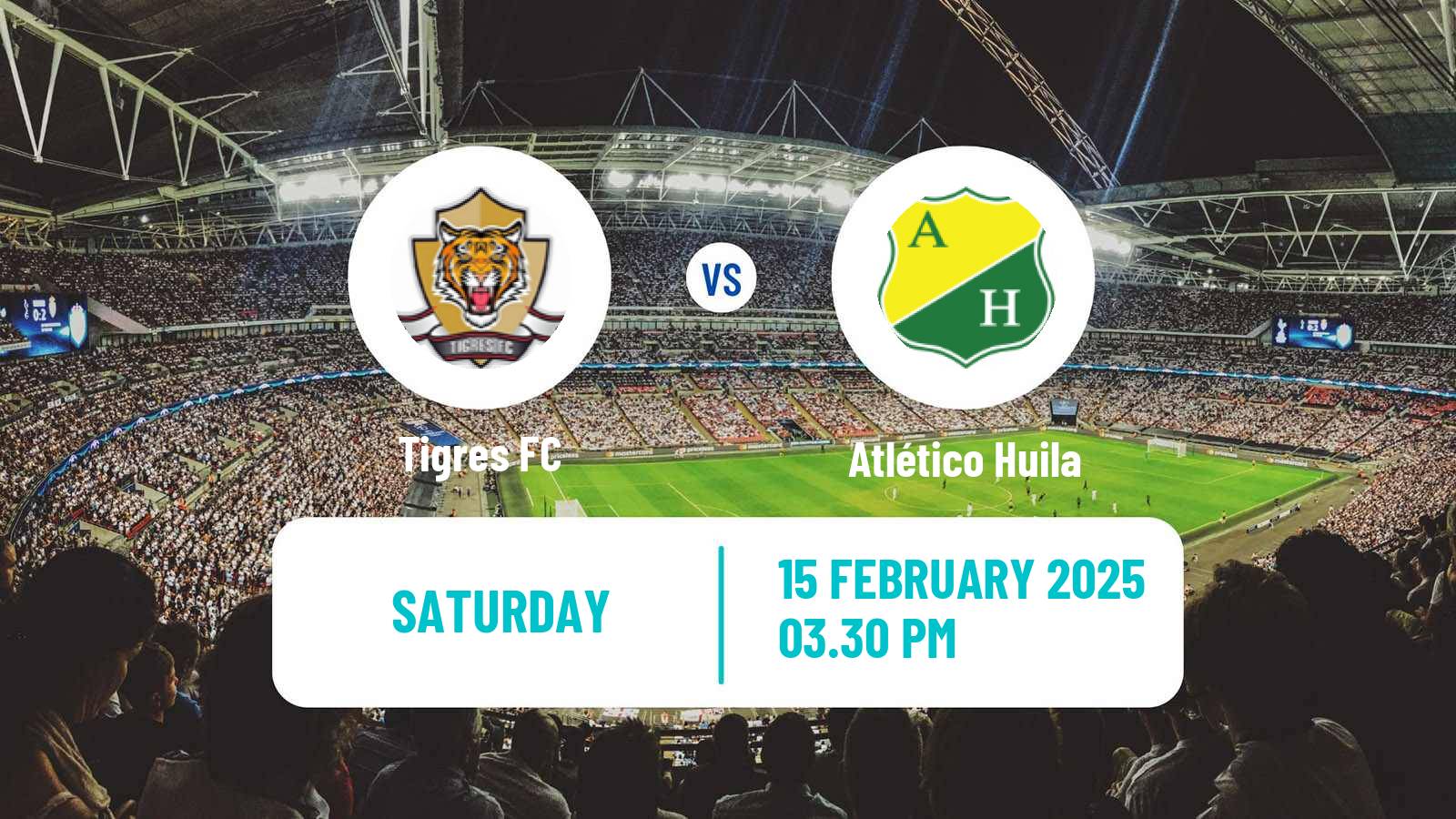 Soccer Colombian Primera B Tigres - Atlético Huila