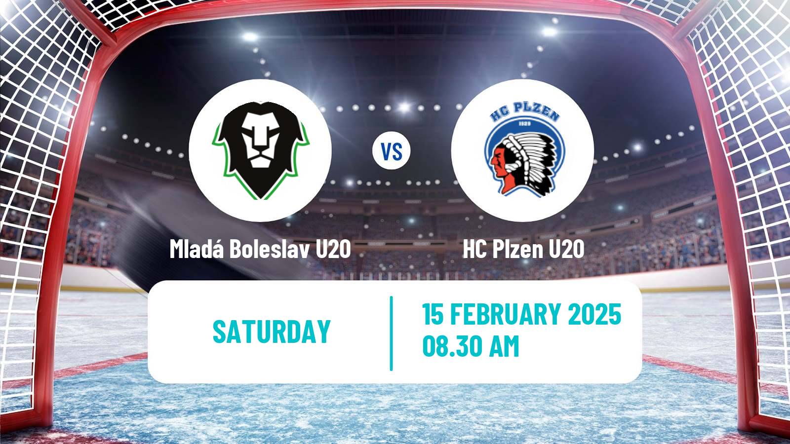 Hockey Czech ELJ Mladá Boleslav U20 - Plzen U20