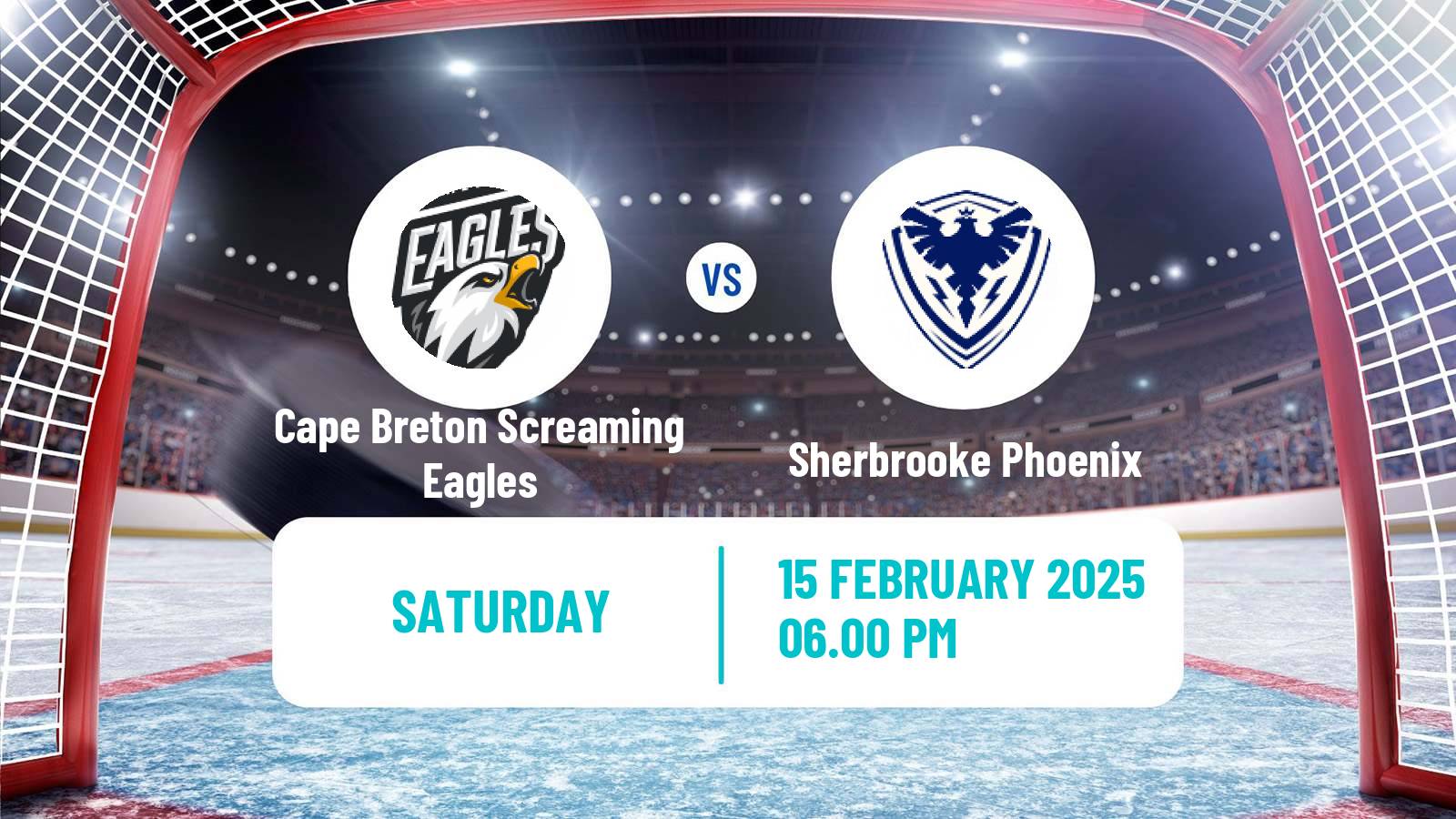 Hockey QMJHL Cape Breton Screaming Eagles - Sherbrooke Phoenix