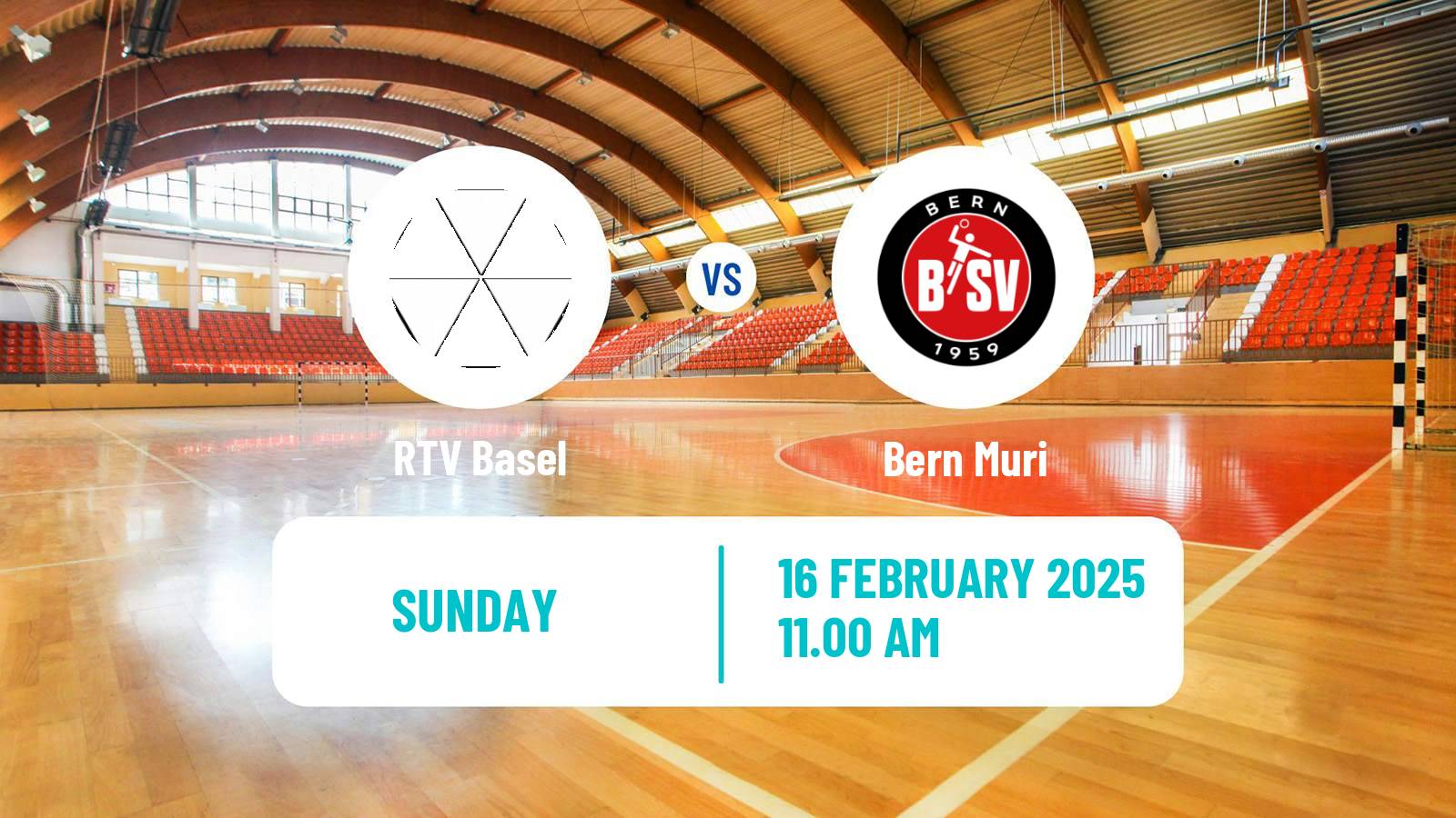 Handball Swiss NLA Handball RTV Basel - Bern Muri