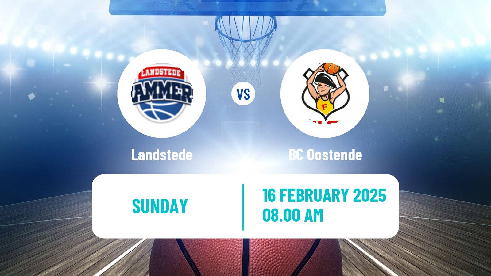 Basketball BNXT League Landstede - Oostende