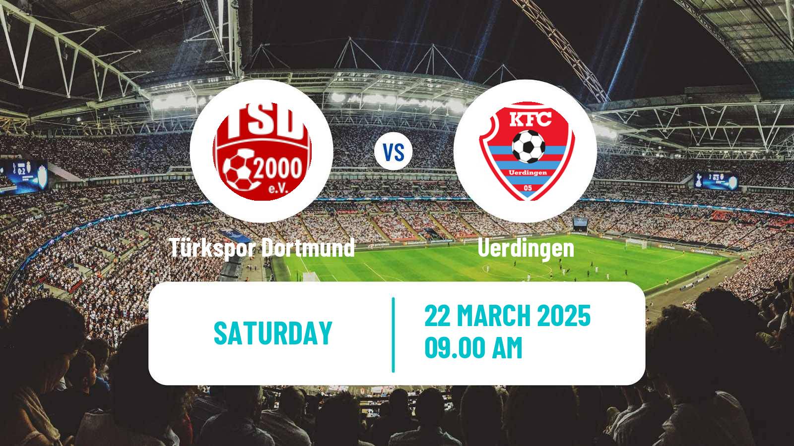 Soccer German Regionalliga West Türkspor Dortmund - Uerdingen