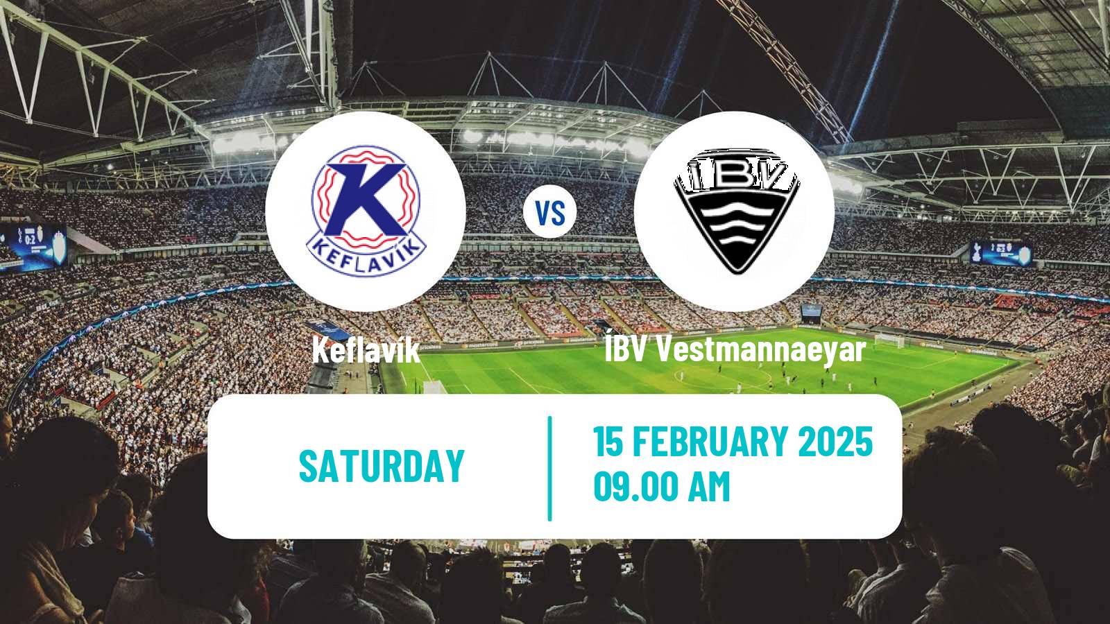 Football Icelandic League Cup Keflavík - ÍBV Vestmannaeyar