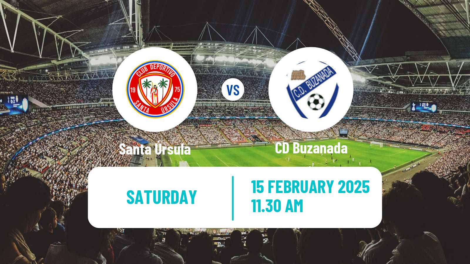 Soccer Spanish Tercera RFEF - Group 12 Santa Úrsula - Buzanada