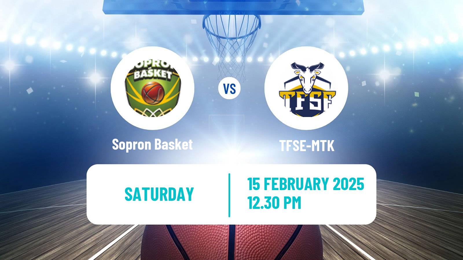 Basketball Hungarian NB I Basketball Women Sopron Basket - TFSE-MTK