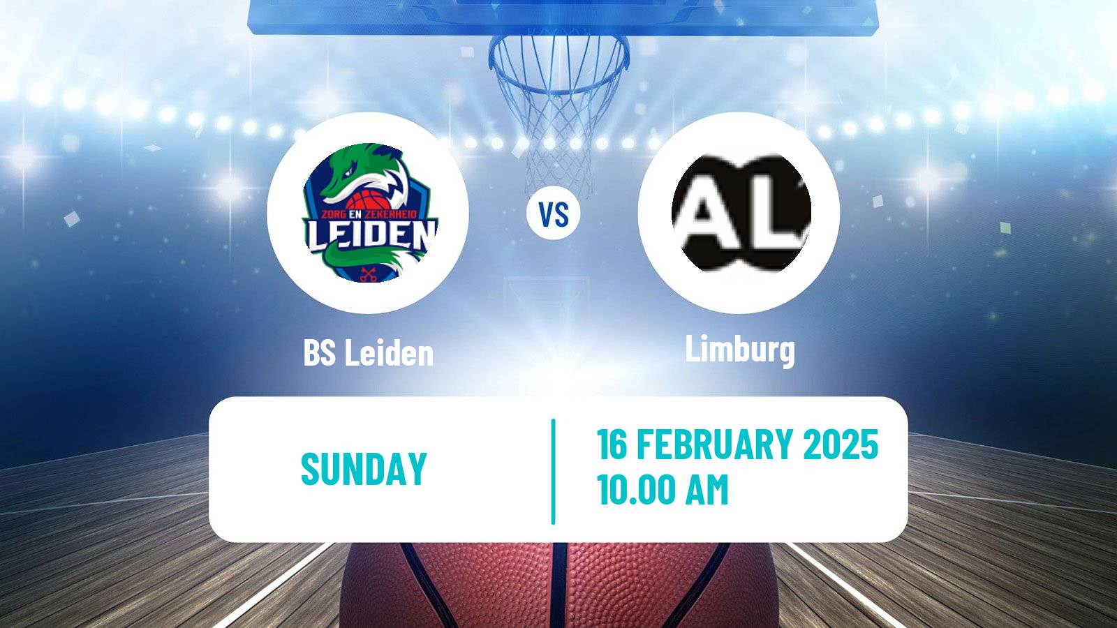 Basketball Dutch WBL Basketball Leiden - Limburg