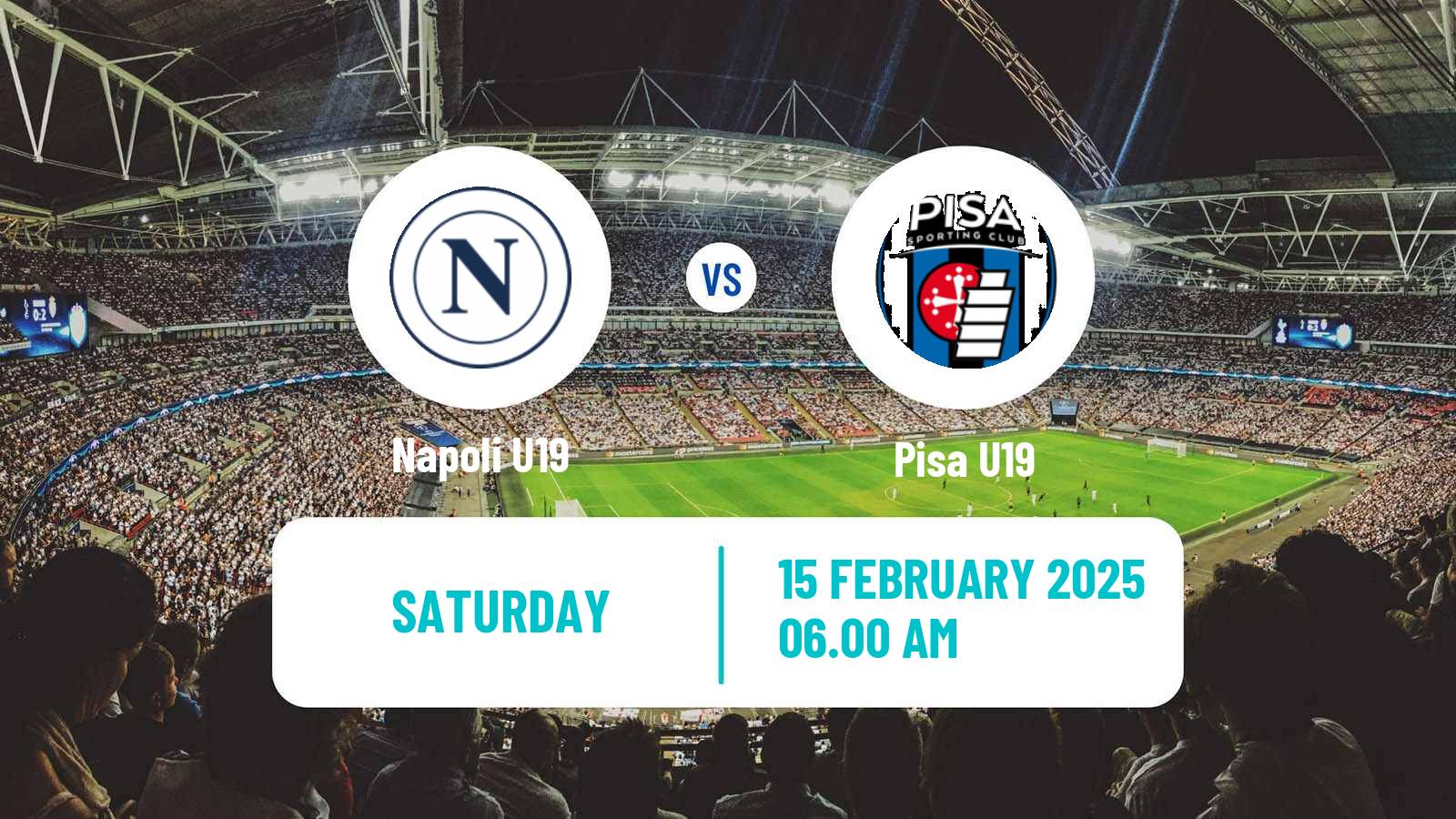 Soccer Italian Primavera 2 Napoli U19 - Pisa U19