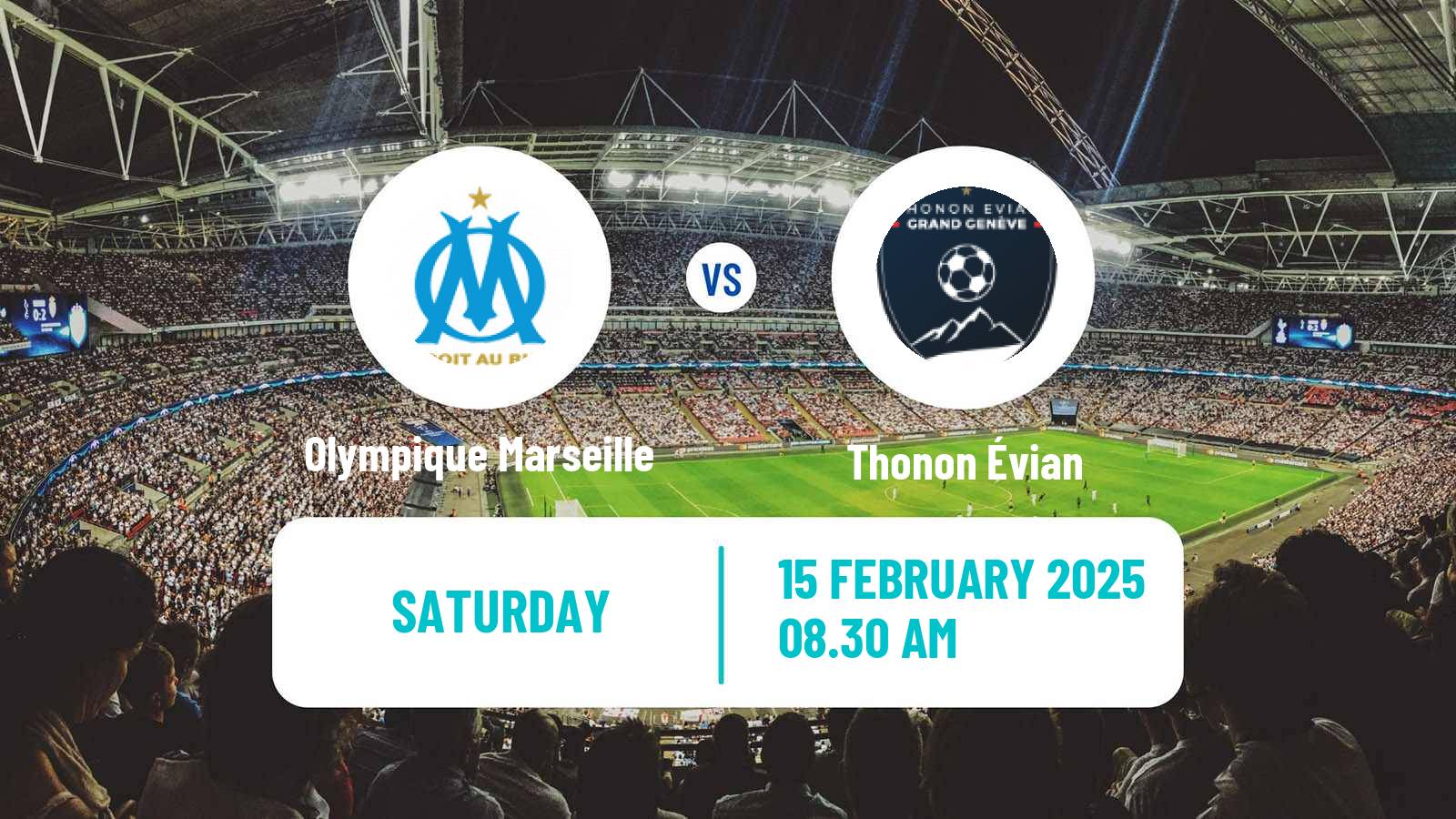 Soccer French Division 2 Women Olympique Marseille - Thonon Évian