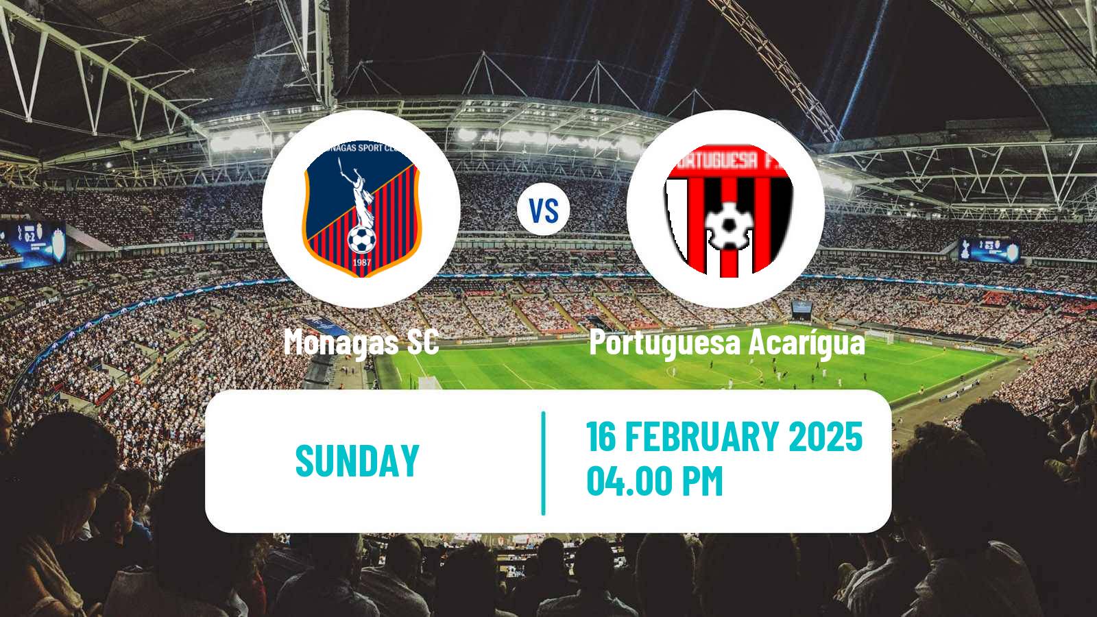Soccer Venezuelan Primera Division Monagas - Portuguesa Acarígua
