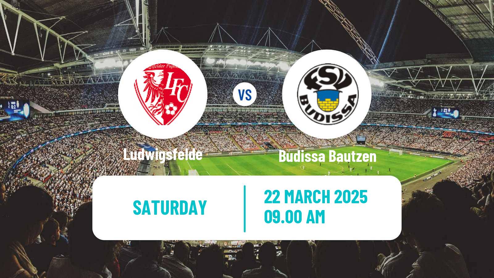 Soccer German Oberliga NOFV- Süd Ludwigsfelde - Budissa Bautzen