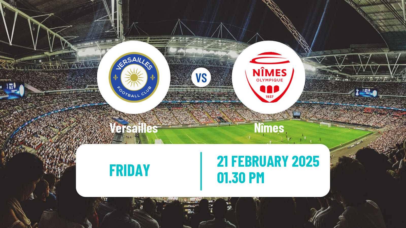 Soccer French National League Versailles - Nîmes
