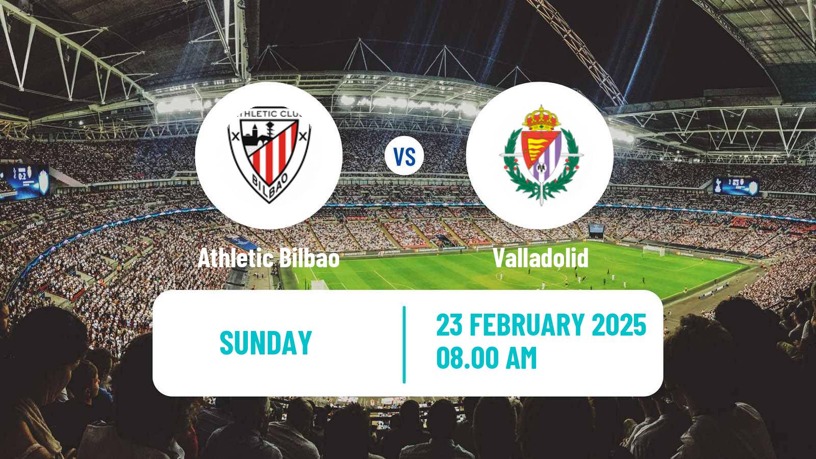 Football Spanish LaLiga Athletic Bilbao - Valladolid
