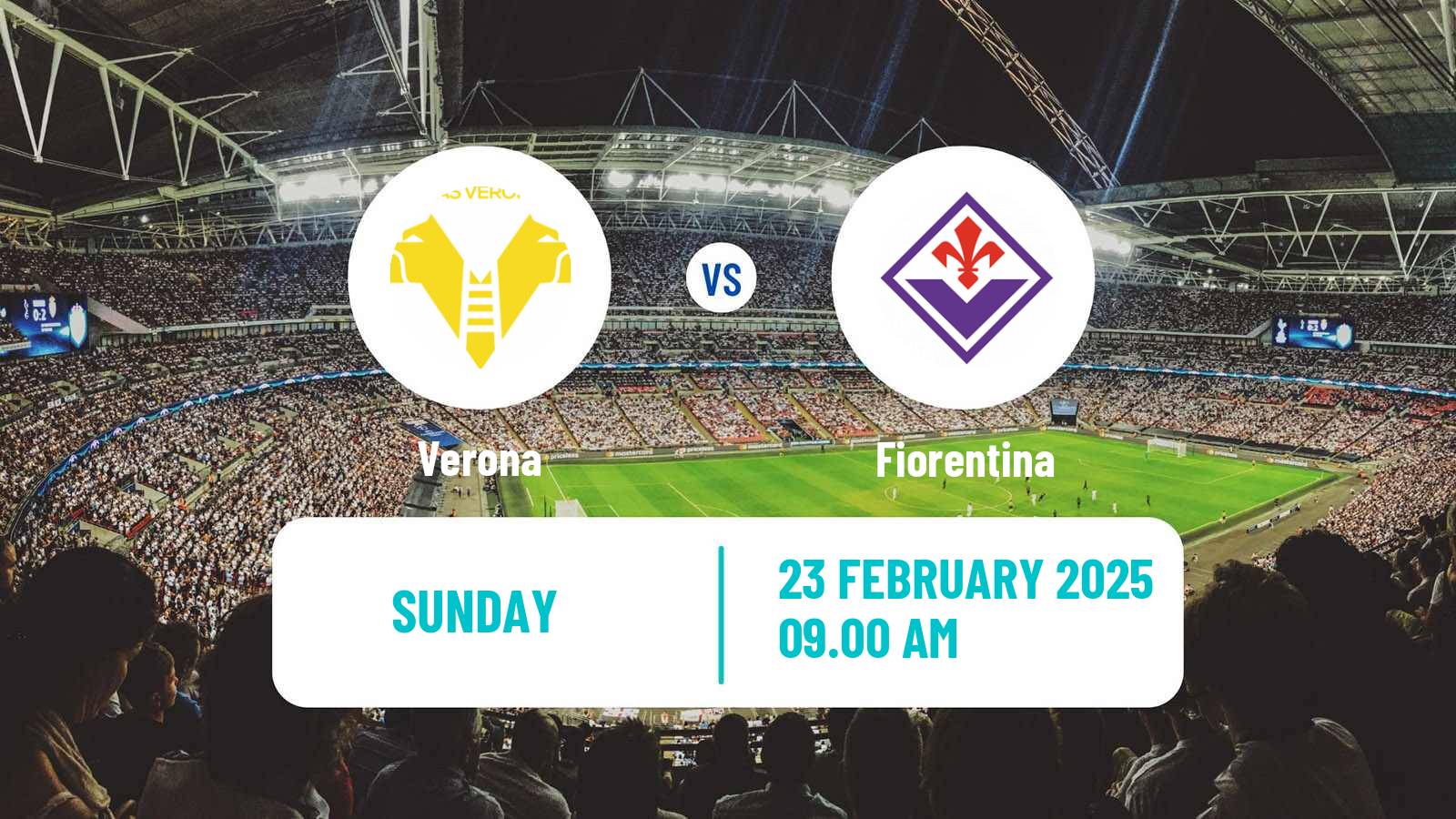 Football Italian Serie A Verona - Fiorentina