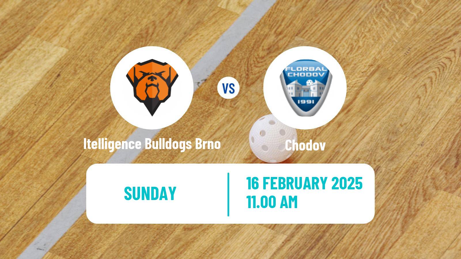 Floorball Czech Superliga Floorball Itelligence Bulldogs Brno - Chodov