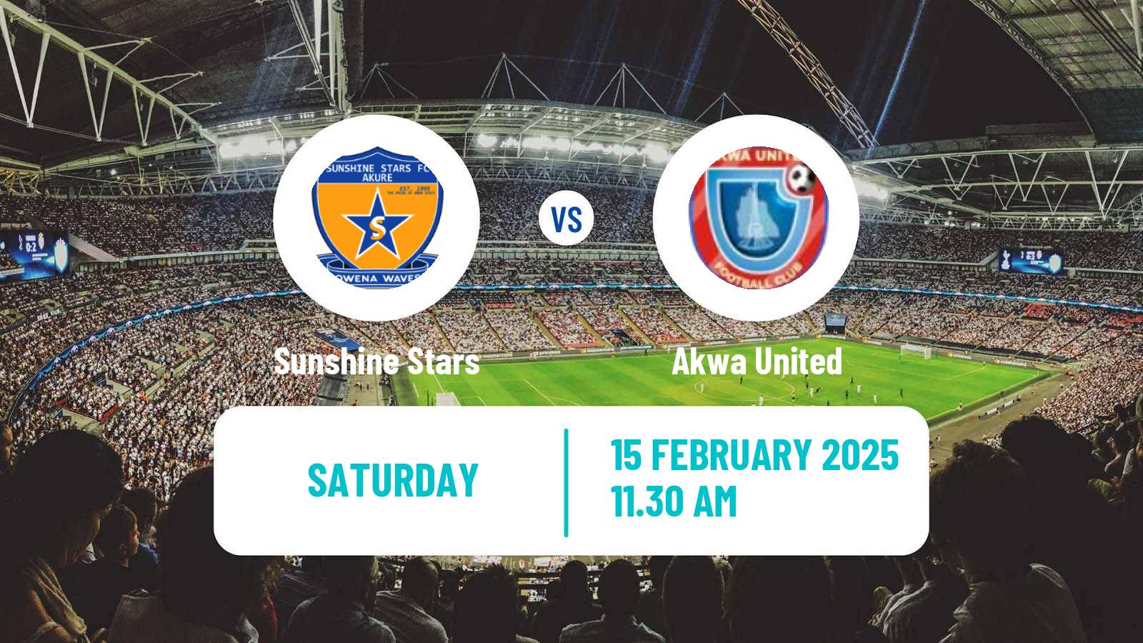 Football Nigerian Premier League Sunshine Stars - Akwa United