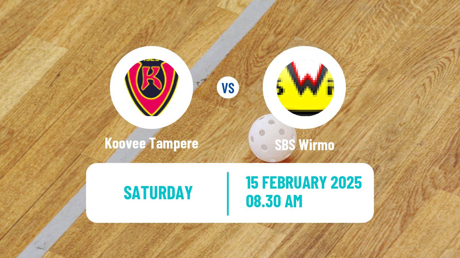 Floorball Finnish Divari Koovee Tampere - Wirmo