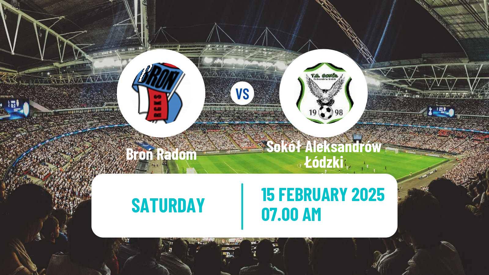 Soccer Club Friendly Broń Radom - Sokół Aleksandrów Łódzki