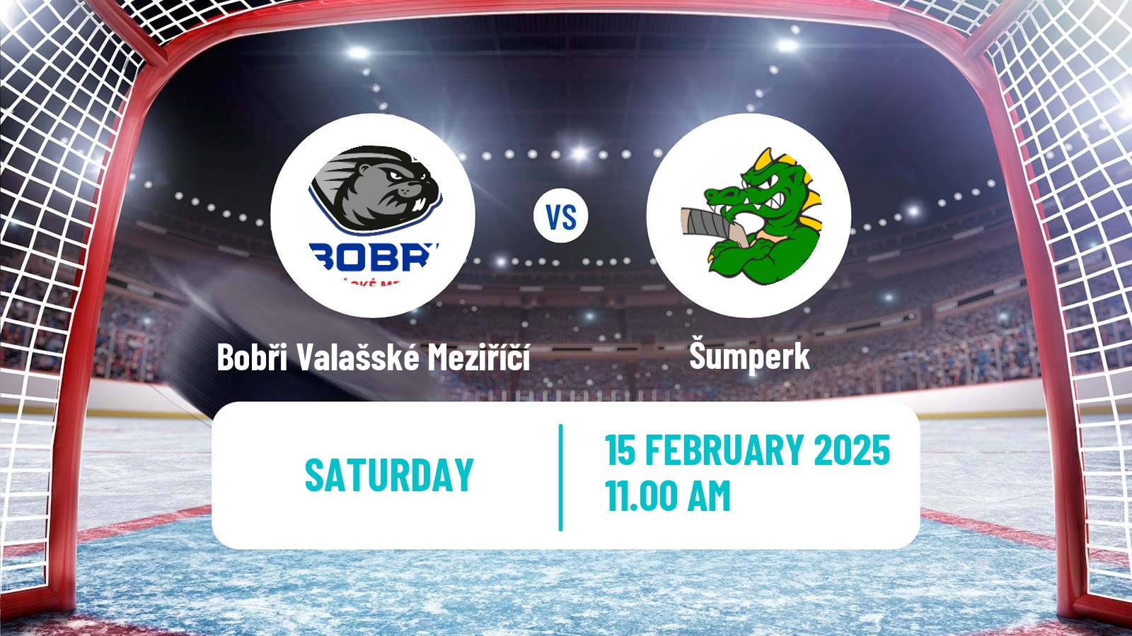 Hockey Czech 2 Liga Hockey East Bobři Valašské Meziříčí - Šumperk