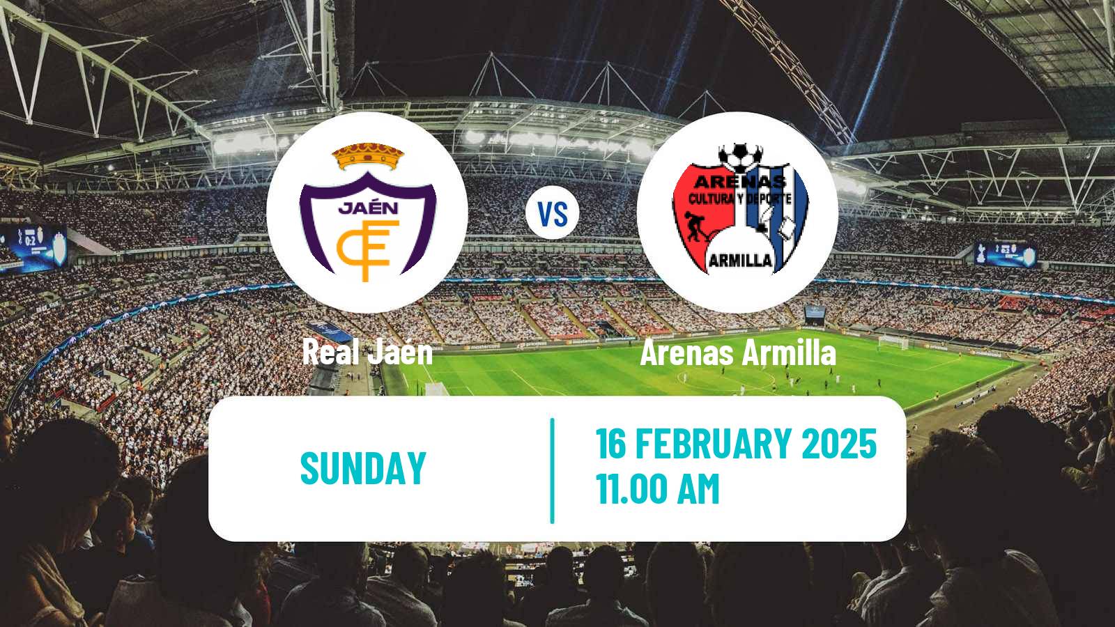 Soccer Spanish Tercera RFEF - Group 9 Real Jaén - Arenas Armilla