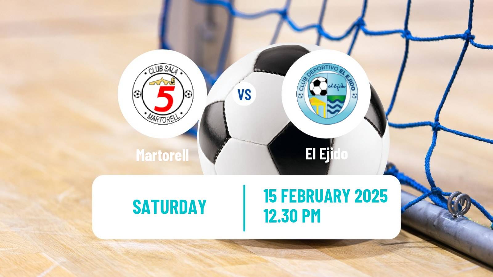 Futsal Spanish Segunda Division Futsal Martorell - El Ejido