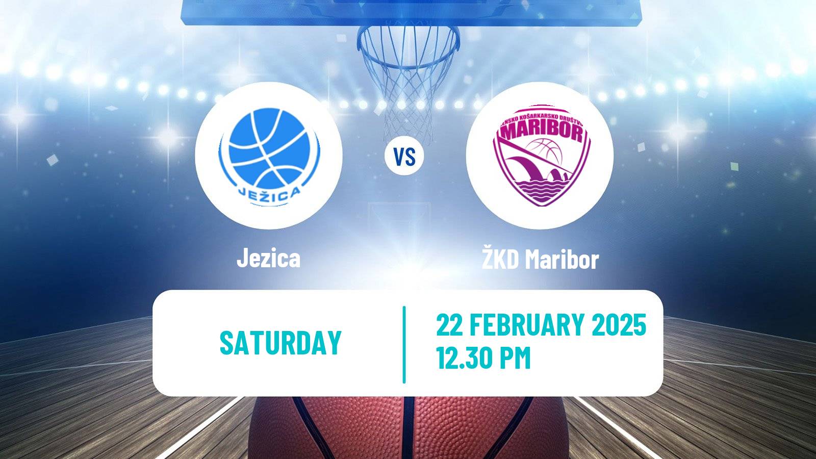 Basketball Slovenian Liga Basketball Women Jezica - Maribor