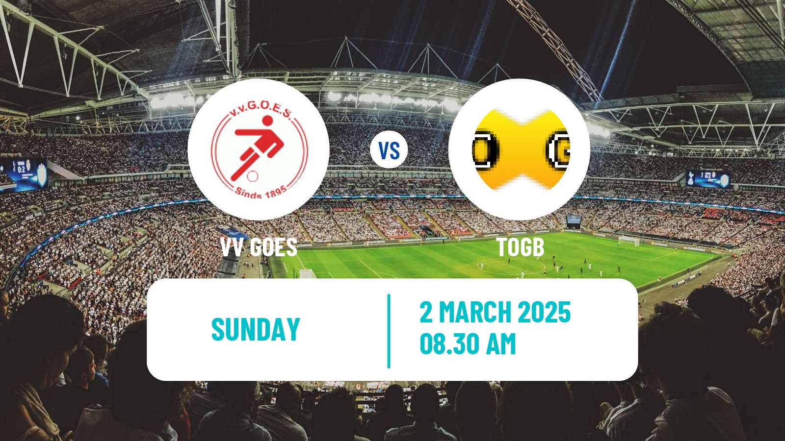 Soccer Dutch Derde Divisie GOES - TOGB